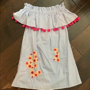 Off the shoulder summer dress